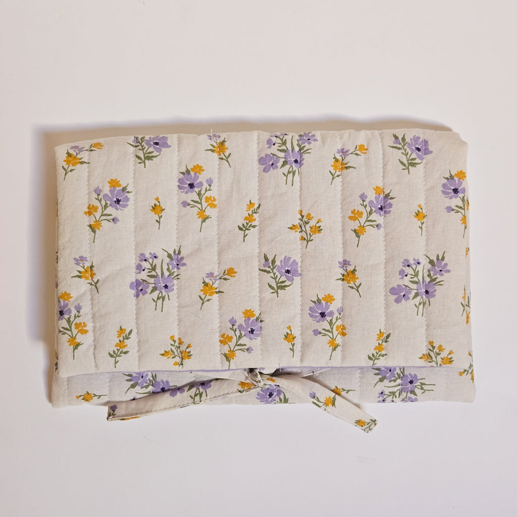 Pochette à livre matelassée - Provençale